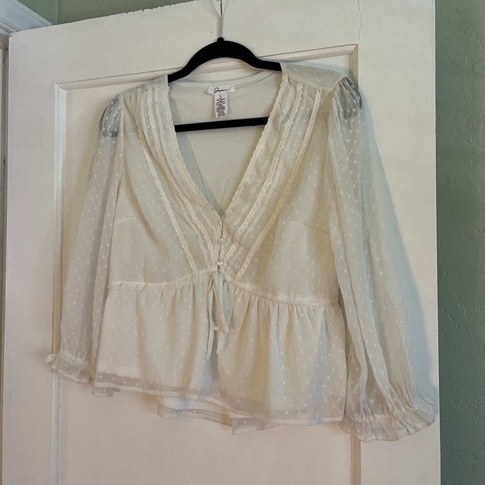 Cute White Blouse